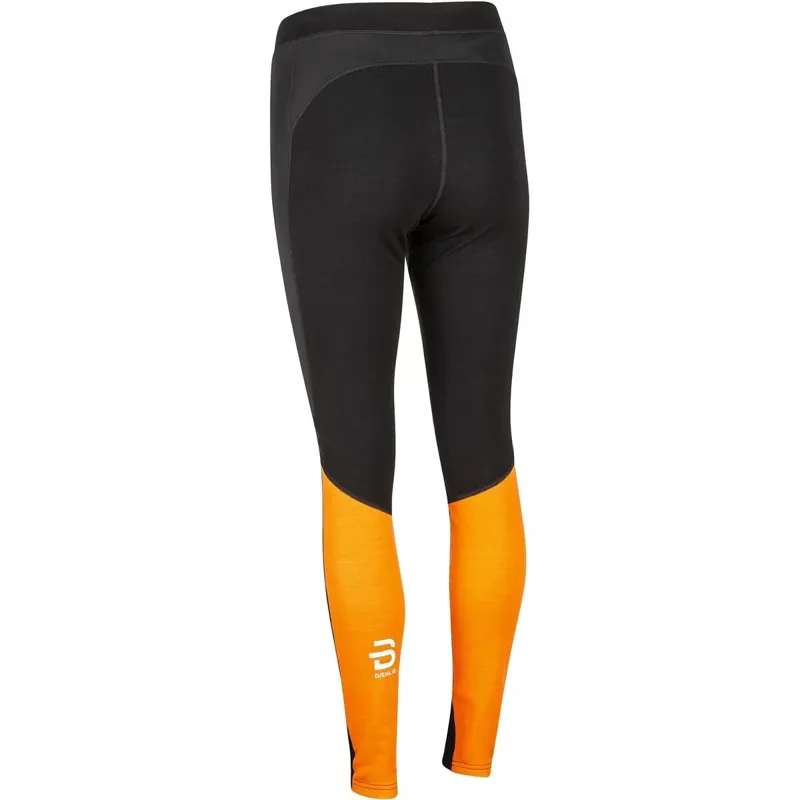 Bjorn Daehlie Women's Tights Winter Wool 2.0 in Shocking Orange-1